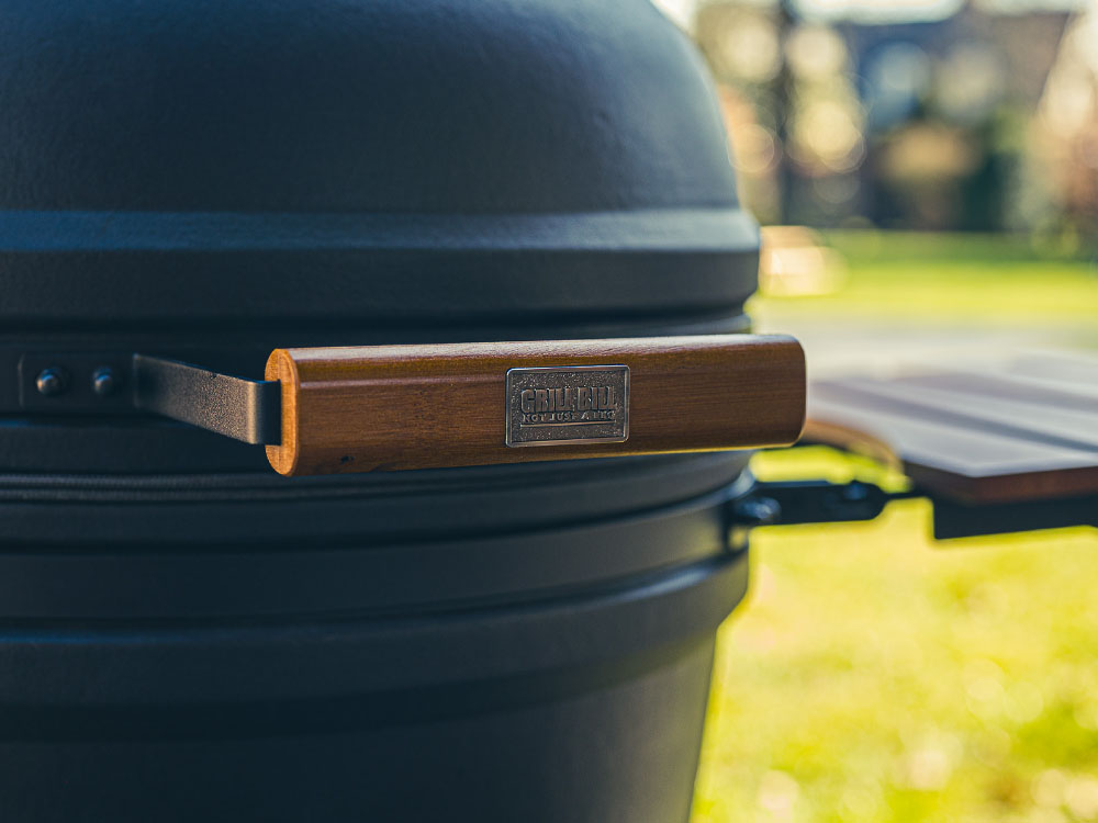 Handvat met Grill Bill Logo