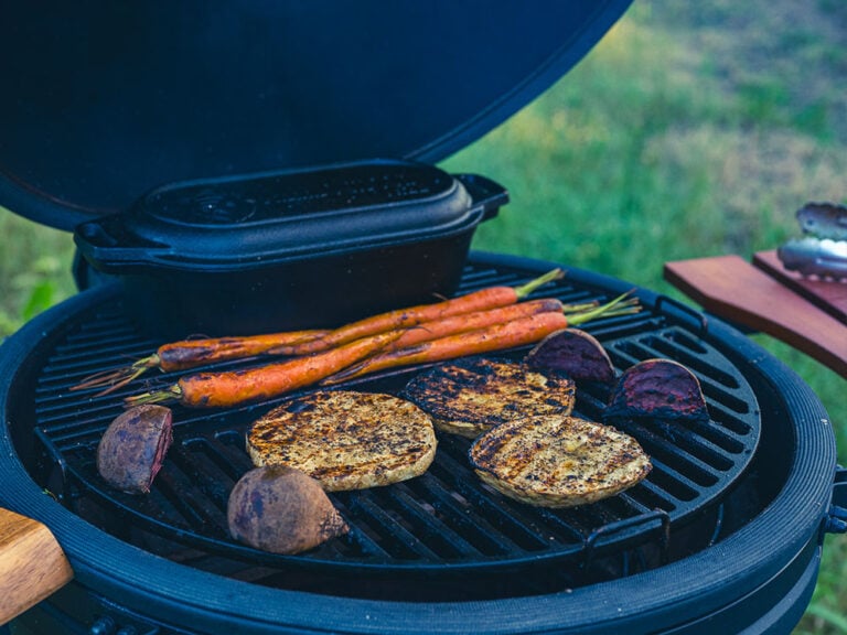 Groenten op de Grill Bill kamado